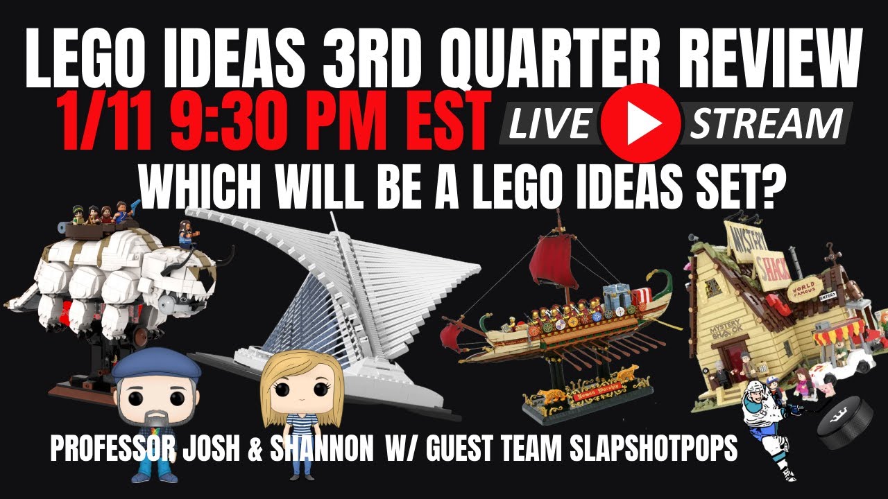 Which will be the next LEGO Ideas Set? 3rd Quarter 2020 Review Livestream