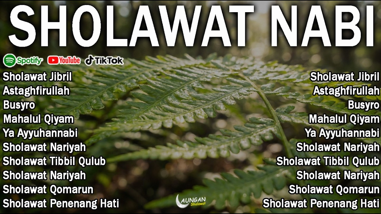 SHOLAWAT JIBRIL PEMBUKA PINTU REZEKI, Astaghfirullah, SHOLAWAT NABI MERDU TERBARU 2026