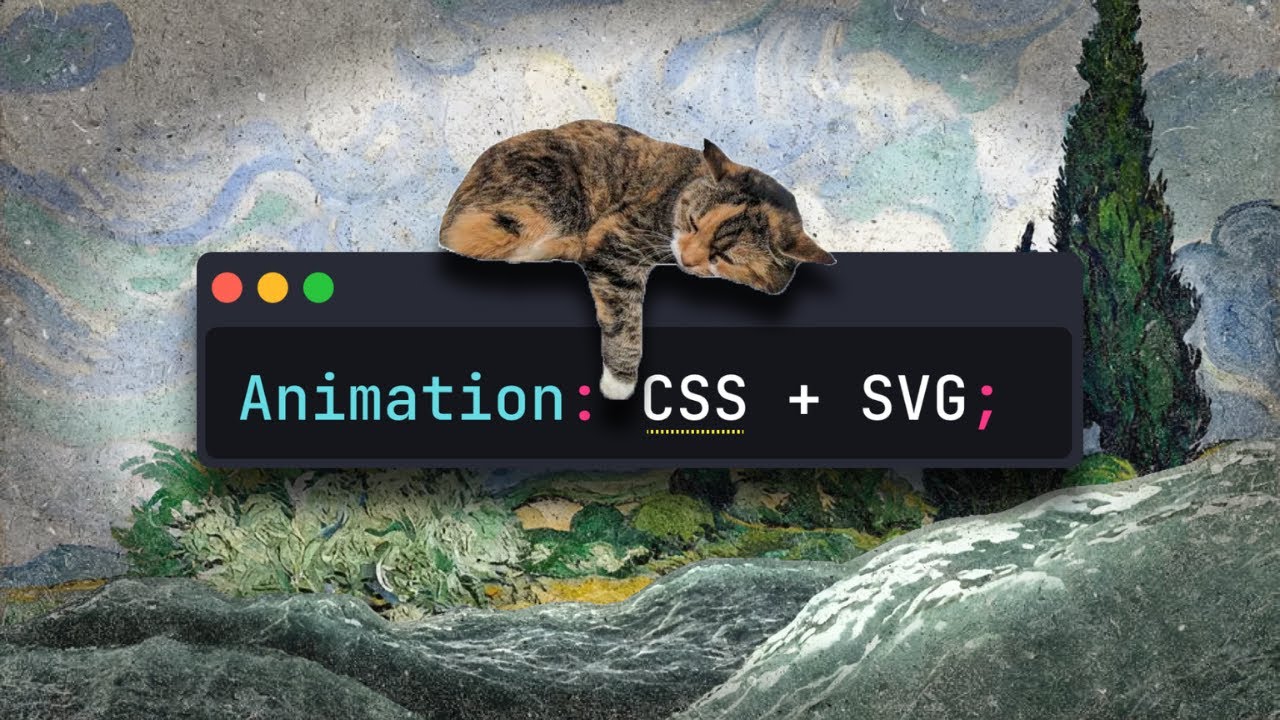 Безумная анимация текста с помощью CSS и SVG