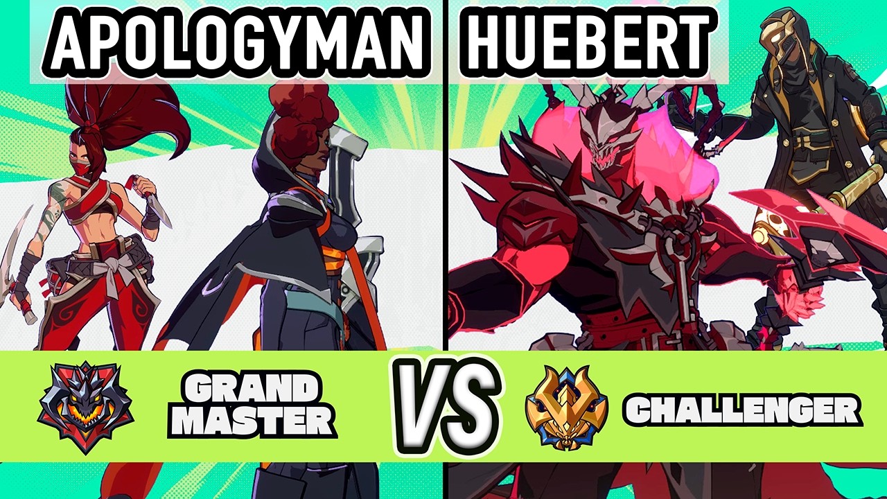 2XKO ▰ ApologyMan (Senna / Akali) vs Huebert (Thresh / Ekko) ▰ High Level Gameplay