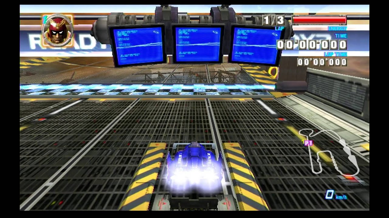 F-Zero Series: 1 lap around all 17 Port Town Tracks (1080p 60 fps)
