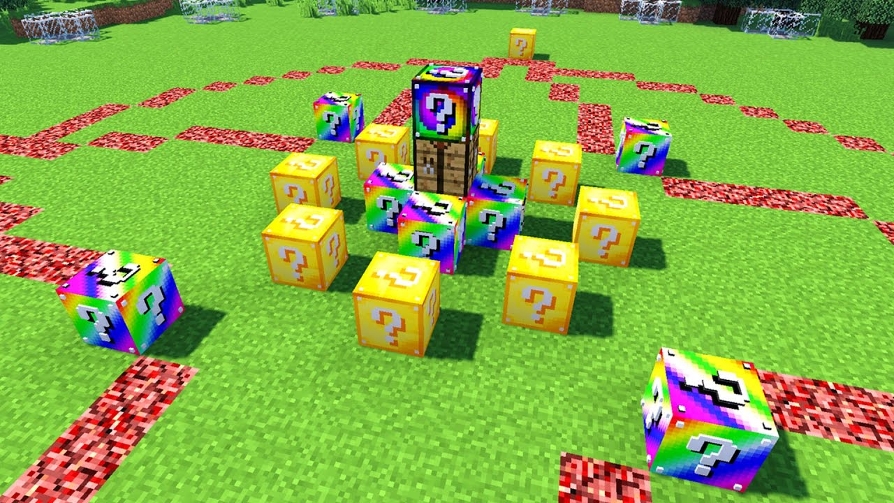 Minecraft: LUCKY BLOCK HUNGER GAMES | MODDED MINI-GAME
