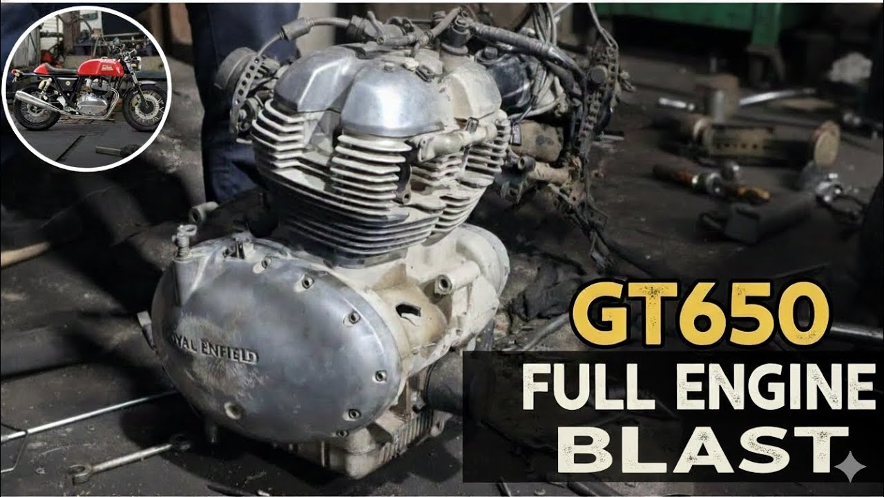GT650 FULL ENGINE WORKING...................#viralvideo #bike #trending #vlogs #vlog #engine 