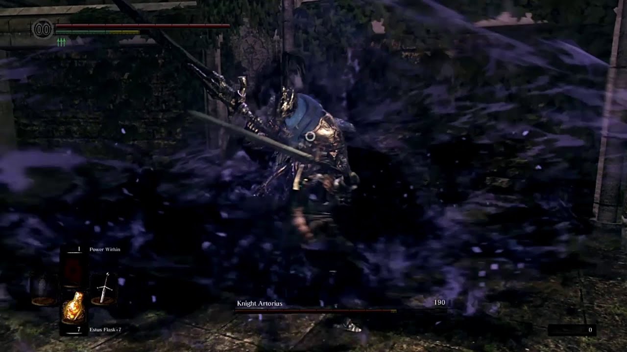 Dark Souls 1 - Knight Artorias NG+7 (No Damage) Claymore