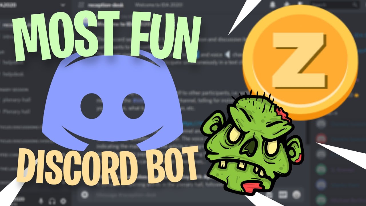 Fun Discord Bot YOU NEED (ZSurvive Game Discord Bot)