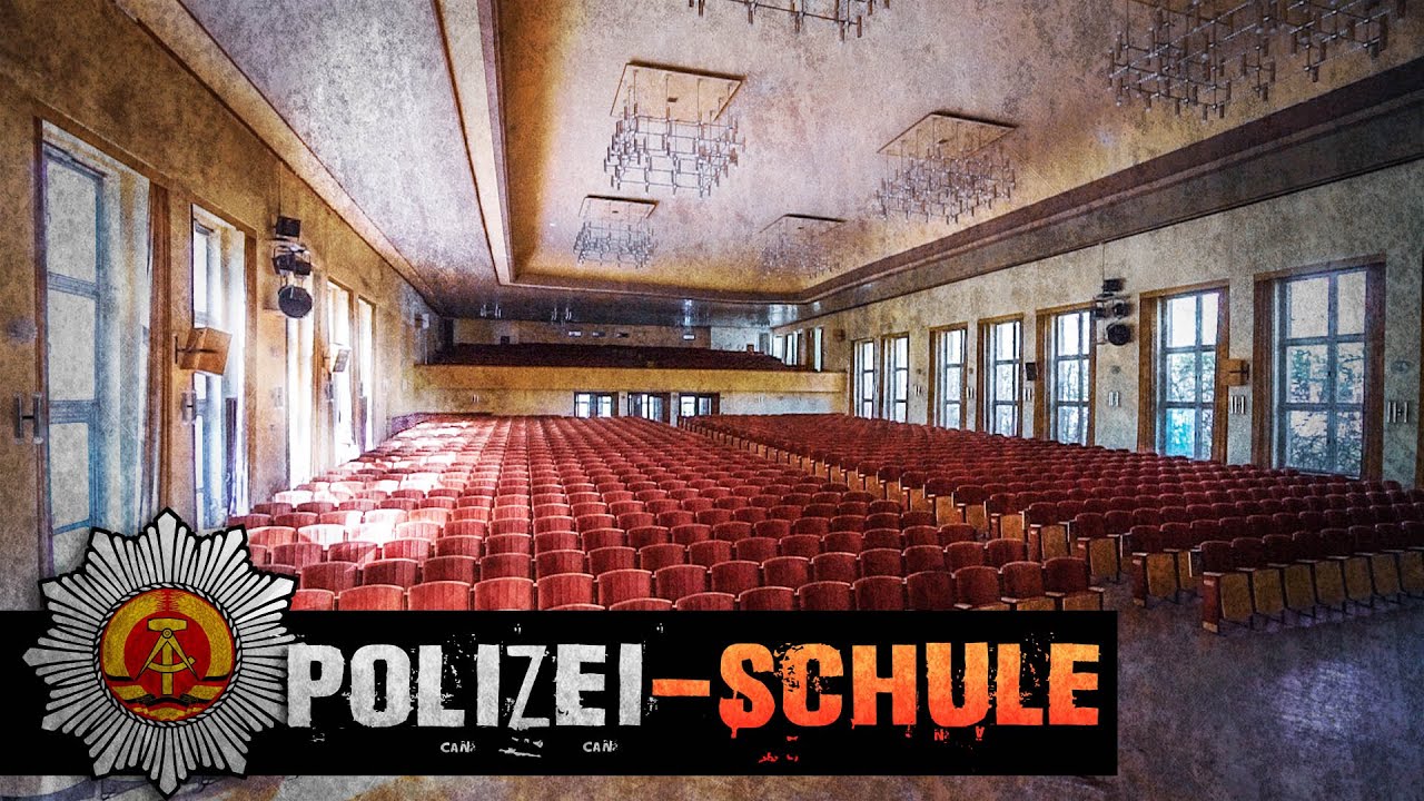 RIESIGE DDR POLIZEI-SCHULE IN TOP ZUSTAND #lostplaces #verlasseneorte #urbex 