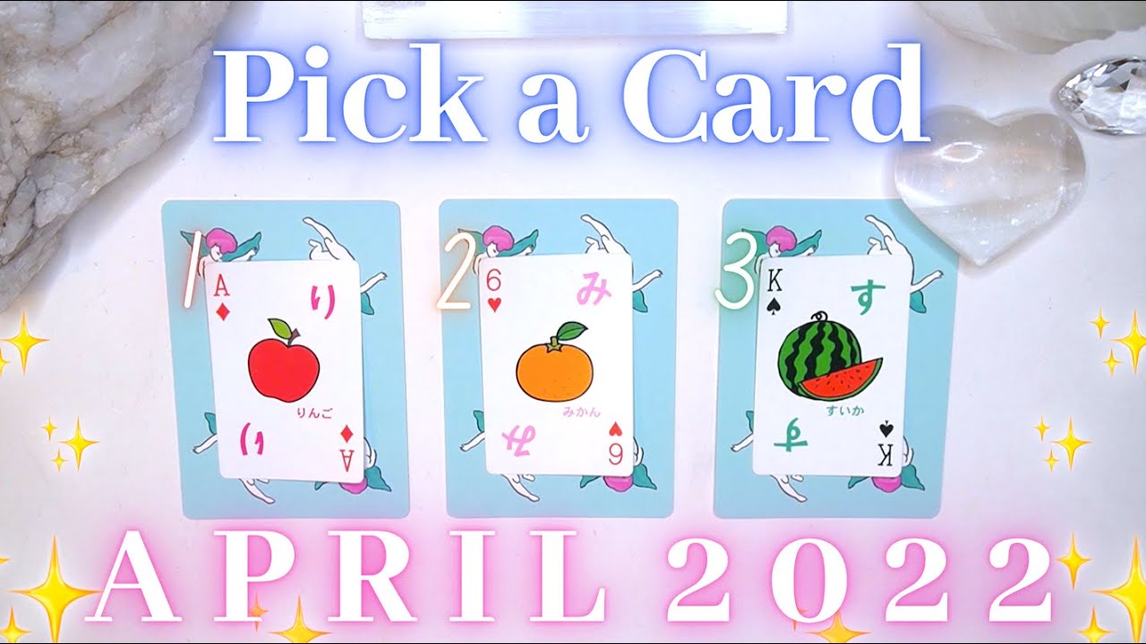 🌦🔮 APRIL 2022 🔮🌦 Messages & Predictions ✨ Pick a Card