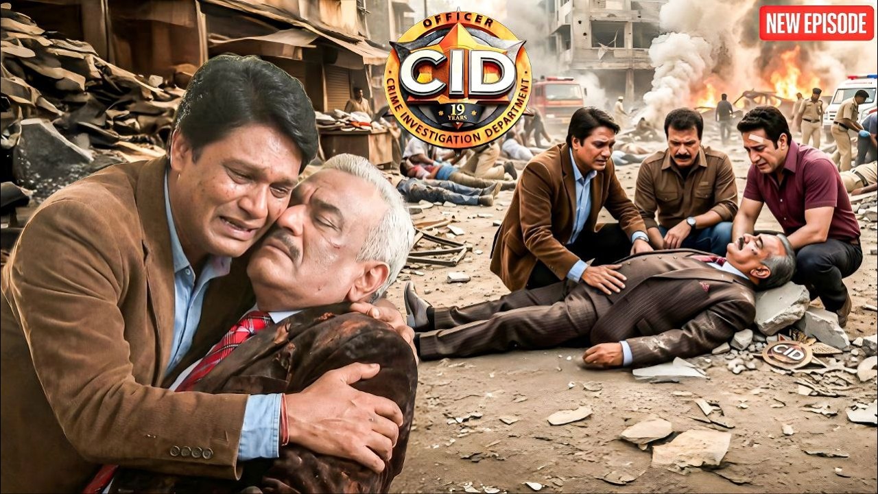 बम ब्लास्ट में ACP की गई जान अभिजीत का रो - रो कर हुआ बुरा हाल  ! || CID || Latest  Episode ||