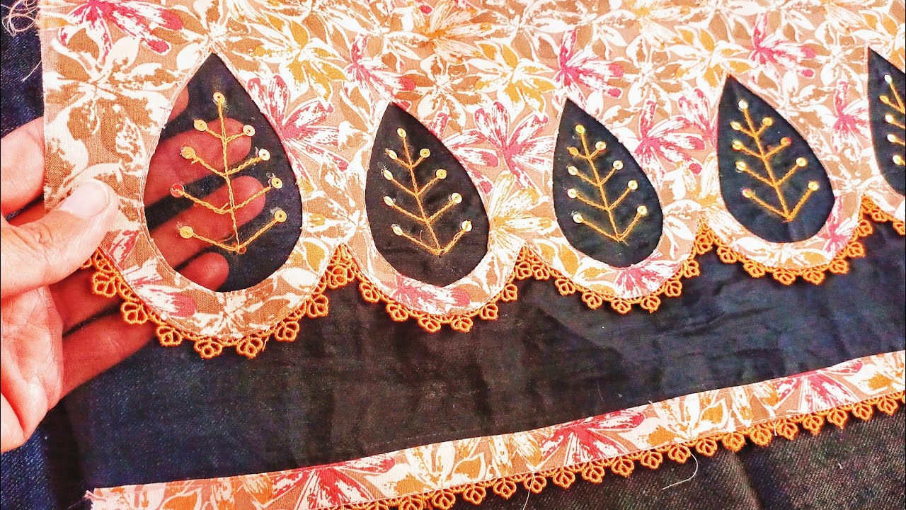Daman Design Cutting and Stitching/Daman&Sleeves Design/Pakistani Daman Design/Sam's Style