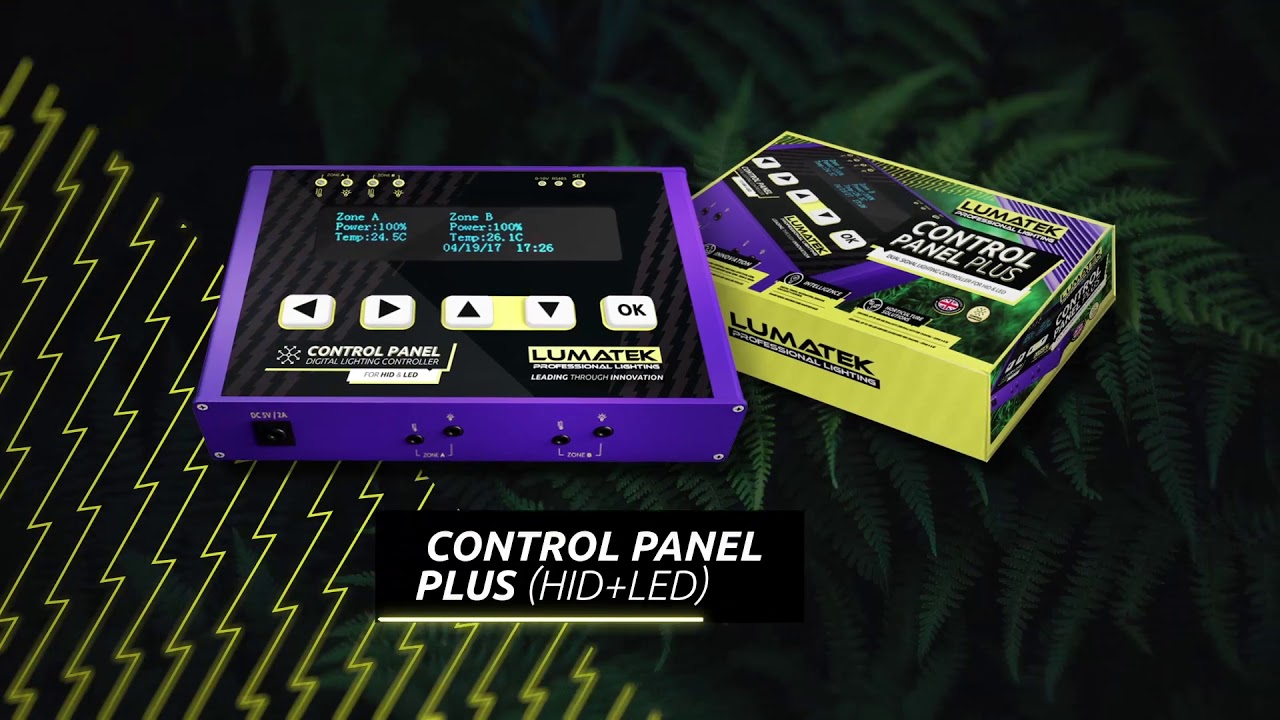 LUMATEK EU | CONTROL PANEL PLUS (HID+LED) DUAL SIGNAL LIGHTING CONTROLLER