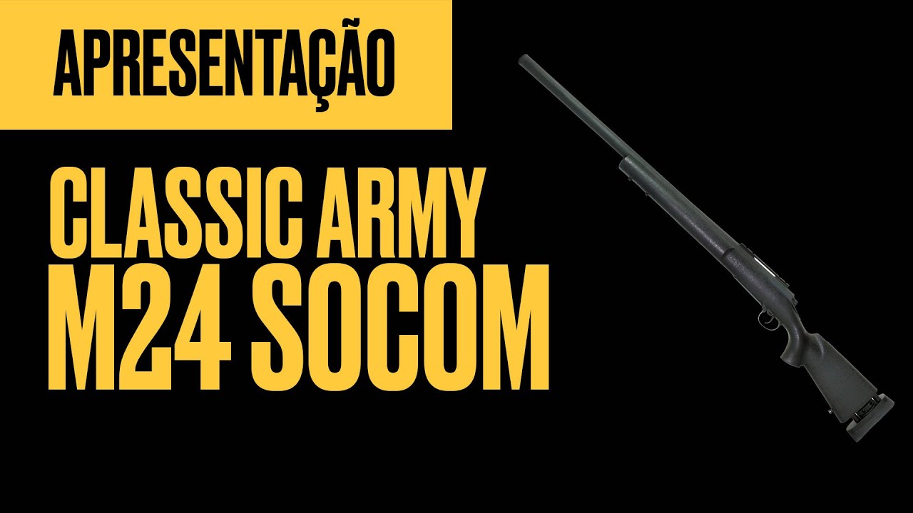 Review M24 SOCOM - SNIPER AIRSOFT - Classic Army