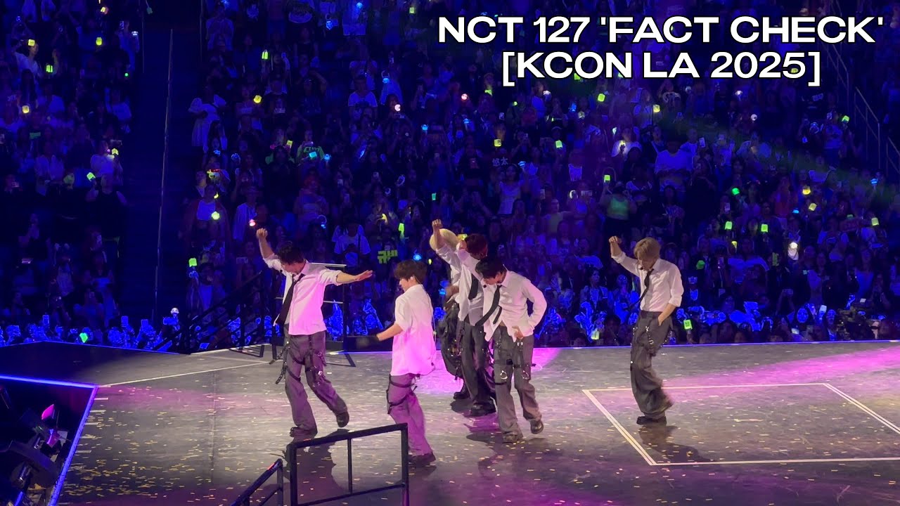 [4K] [KCON LA 2025] NCT 127 (엔시티 127) 'Fact Check (불가사의)' DREAM STAGE
