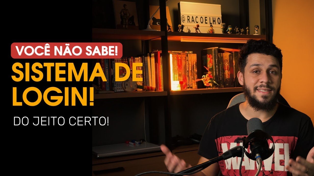 VOCÊ NÃO SABE CRIAR UM SISTEMA DE LOGIN | RACOELHO
