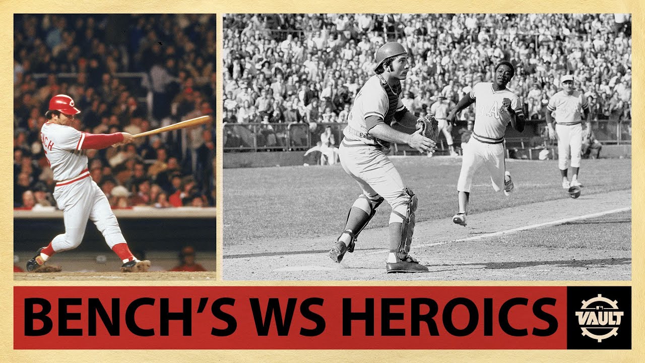 Johnny Bench World Series highlights | One of the best, most clutch players EVER!