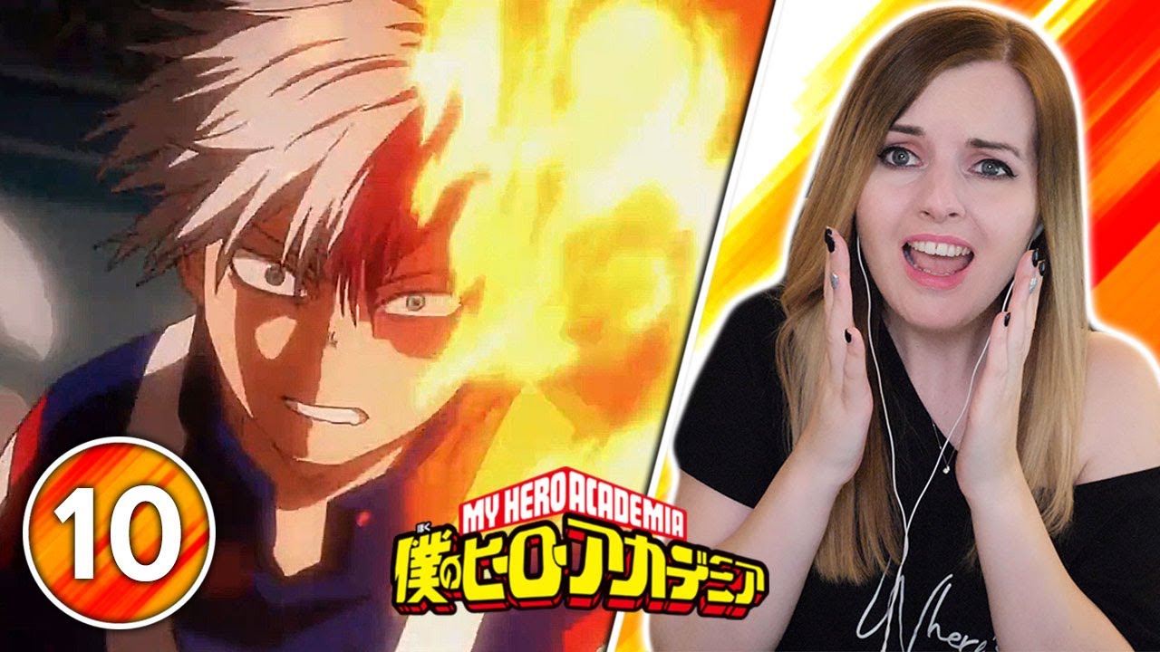 Todoroki VS Midoriya - My Hero Academia S2 Episode 10 Reaction