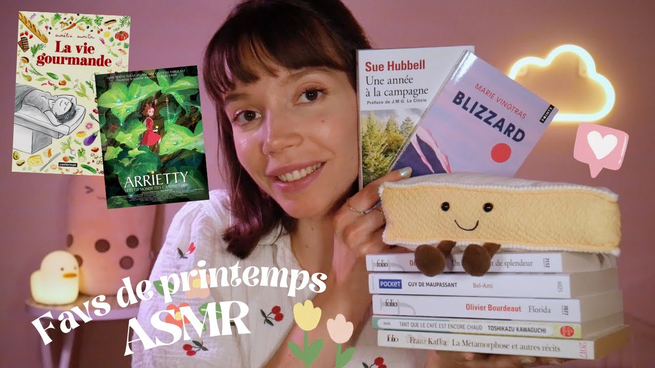Mes favs du printemps en ASMR 🌷🐝🌱