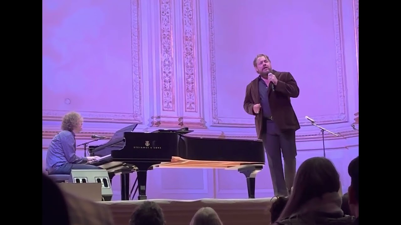 Nathaniel Rateliff w/ Phil Cook at The Piano Recital - Carnegie Hall 2/25/23