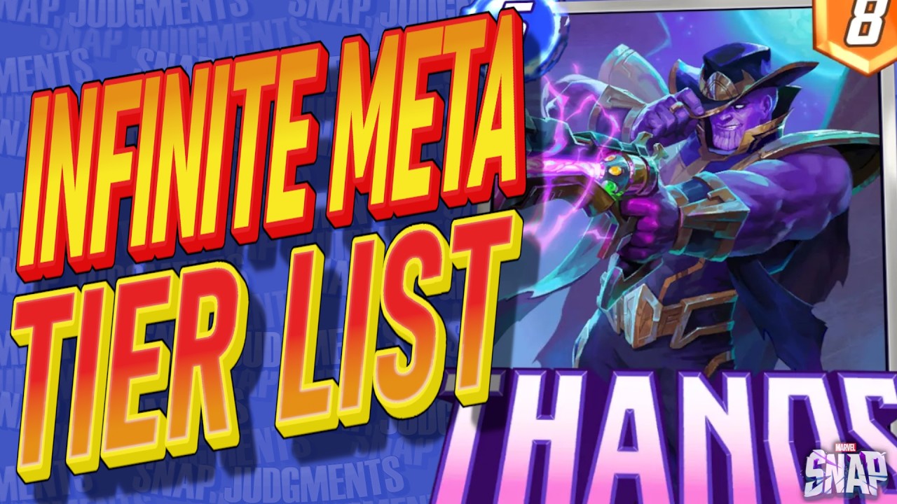 The VERY Best S Tier Decks...with and without Thanos! Marvel Snap