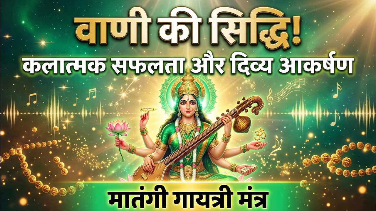 मातंगी गायत्री मंत्र: कला और संगीत में मिलेगी असाधारण सफलता—गुप्त मंत्र | Matangi Gayatri Mantra