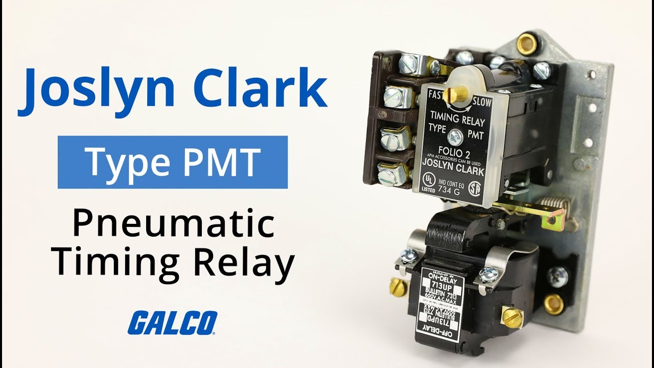 Joslyn Clark Type PMT Pneumatic Timing Relay