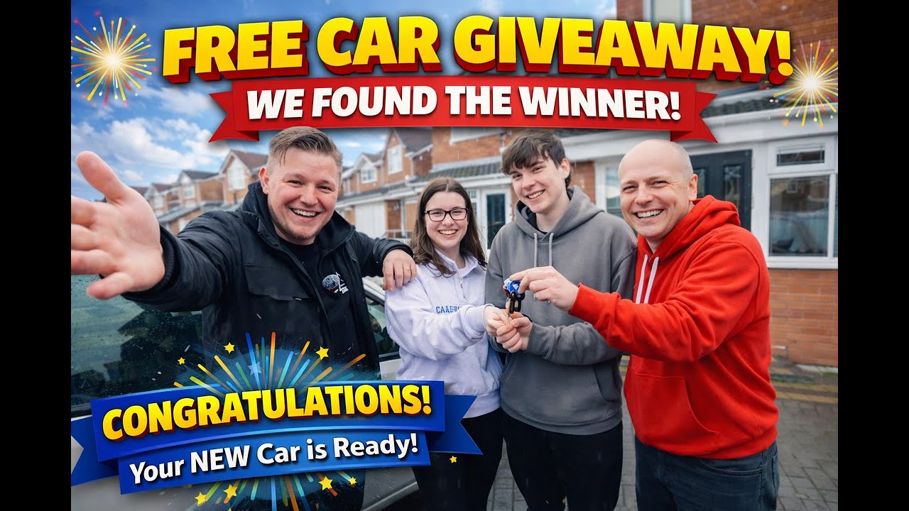 WE HAVE A WINNER!!!!!!! Free car giveaway completed. The panda has a new home #giveaway #car