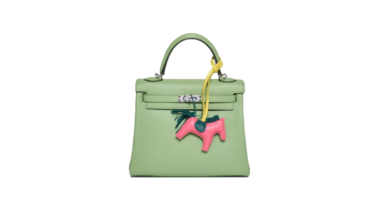 HERMES KELLY VERT CRIQUET 25 PHW Y STAMP SWIFT