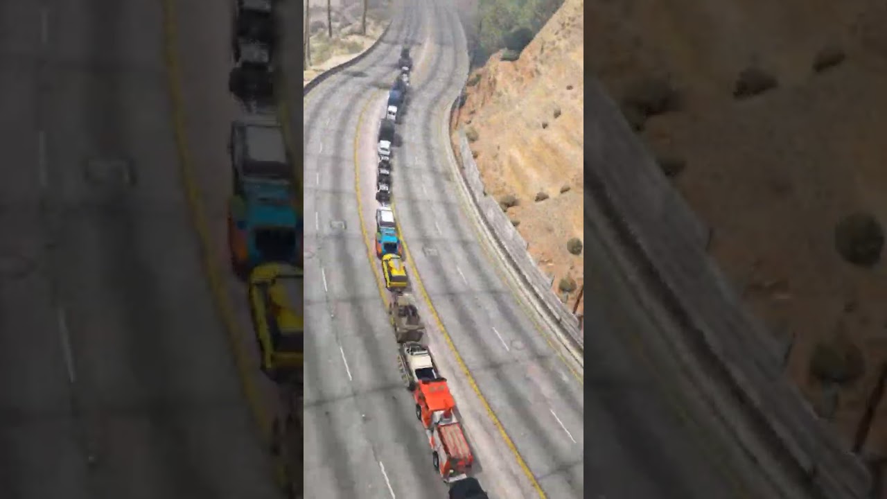 Every vehicle in GTA 5 lined up!