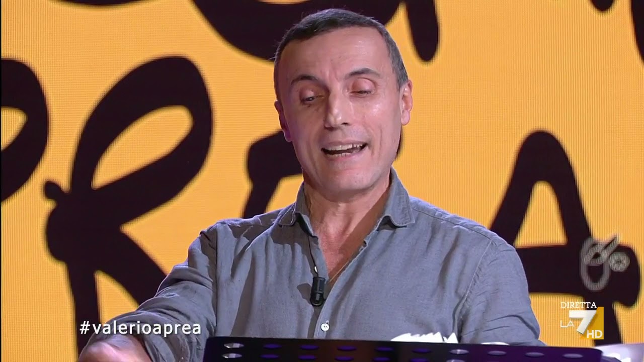 Il monologo di Valerio Aprea a Propaganda Live: 