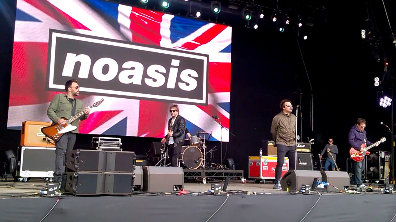 Noasis - Wonderwall Oasis tribute band Pennfest 21/07/2017