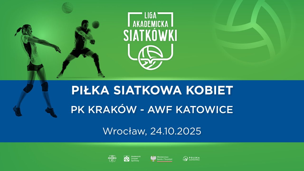 Liga Akademicka AZS | Wrocław | Piłka Siatkowa K | PK Kraków - AWF Katowice