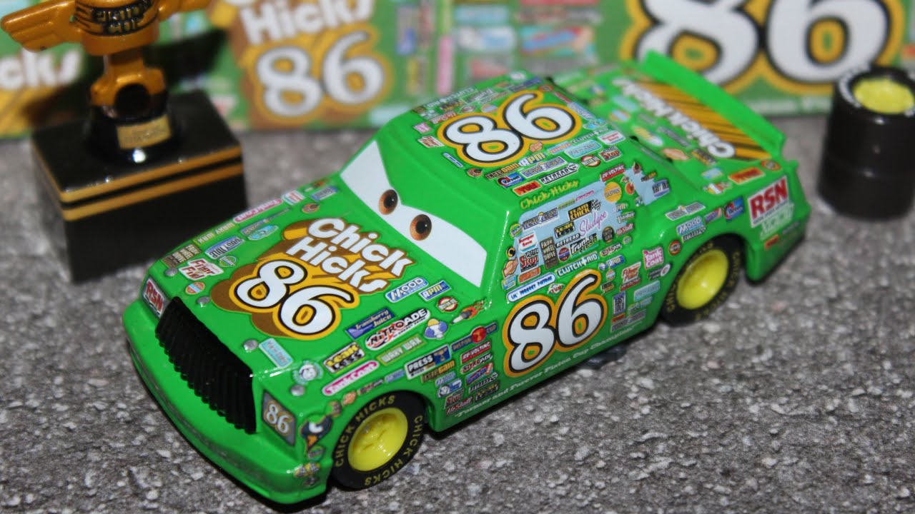 Mattel Disney Cars 3 Chick Hicks w/ Piston Cup & Rubber Tires (Forlorn Favorites Ep. 49)
