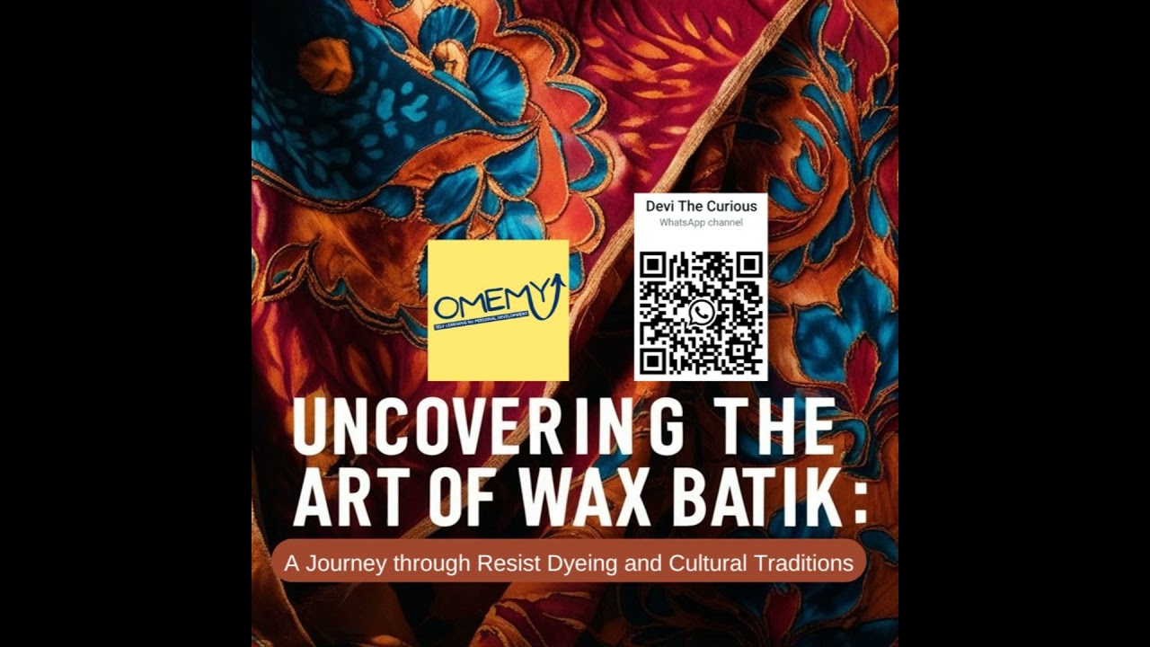 Drawing Stories With Wax Resist Dyeing