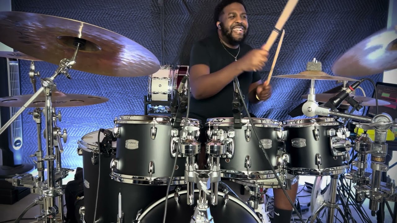 Check This Song Out! Jesus Is My Help Drum Cover by Melvin Crispell