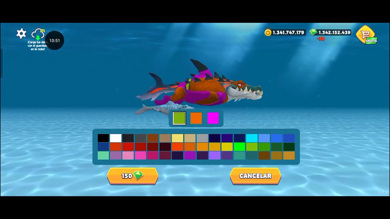 All sharks unlocked on hungry shark evolution 