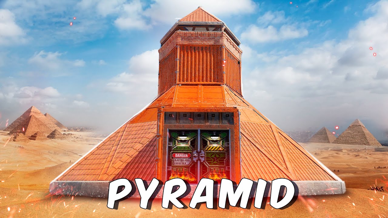 The PYRAMYTH - SoloDuo - Exotic - 20+ Rockets / Rust Base Design