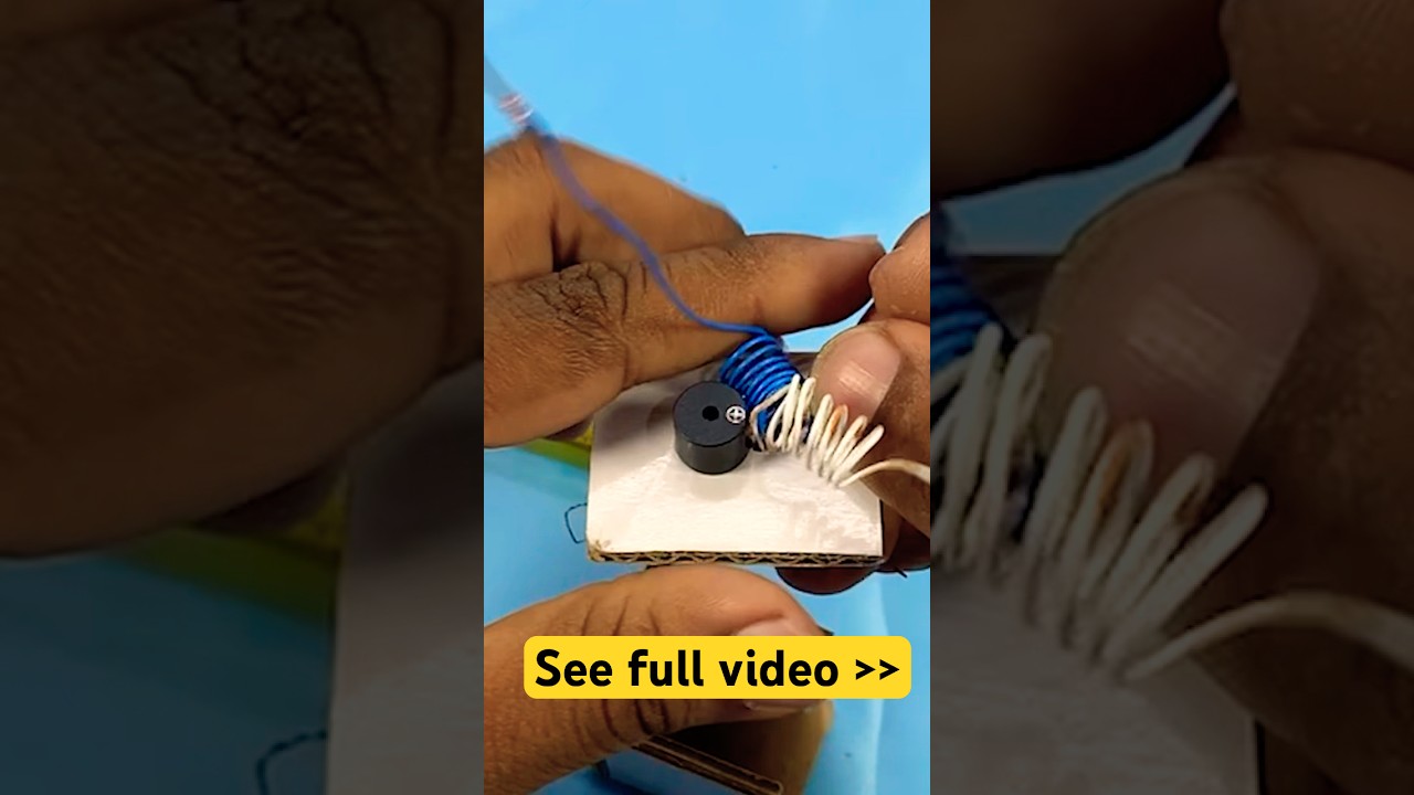 Ingenious idea from Buzzer! how to make Beeper #diy #ideas #creative #viral #shorts