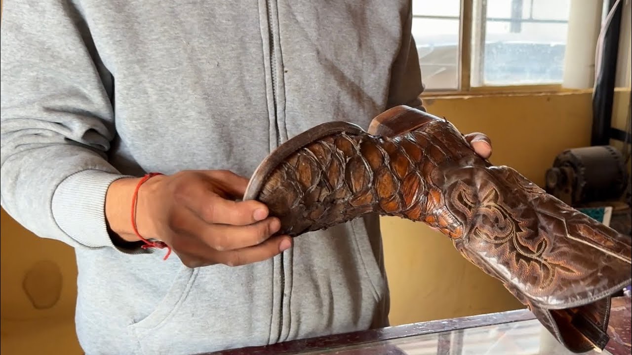Botas Vaqueras con suelas nuevas reparacion #ojinaga #chihuahua 