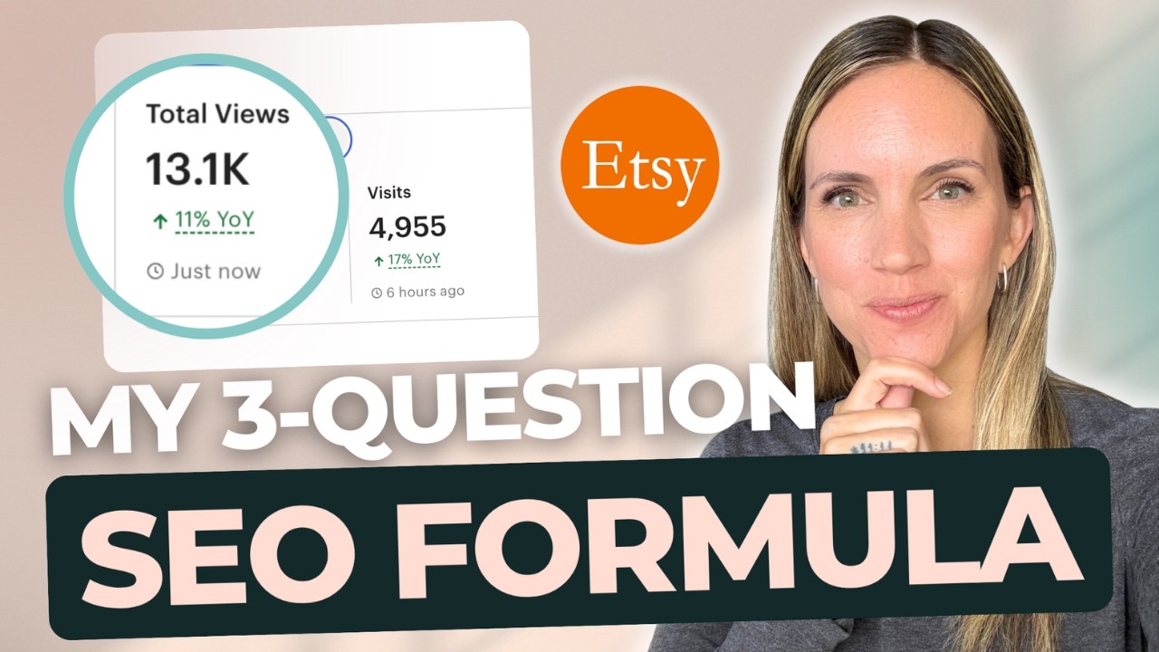How to Write Etsy SEO Without Overthinking (Titles, Tags & Keywords)