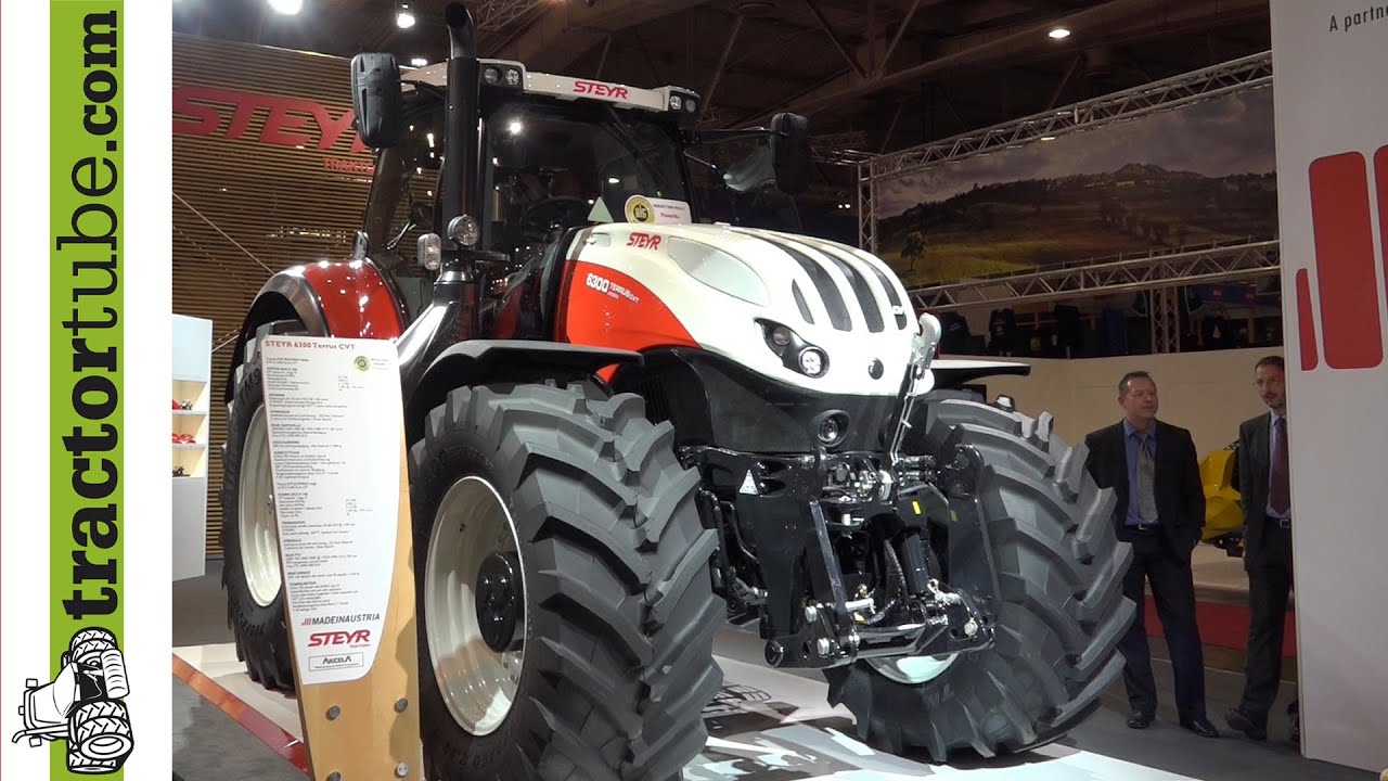 Agritechnica 2015 - Vorhang auf für den Steyr Terrus 6300 CVT