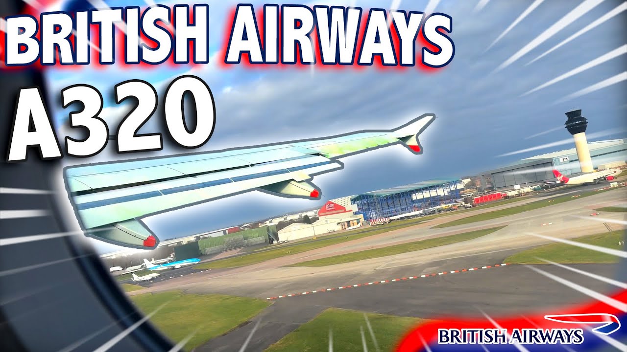 (4K HDR) BRITISH AIRWAYS Airbus A320 Flight Manchester - London Heathrow