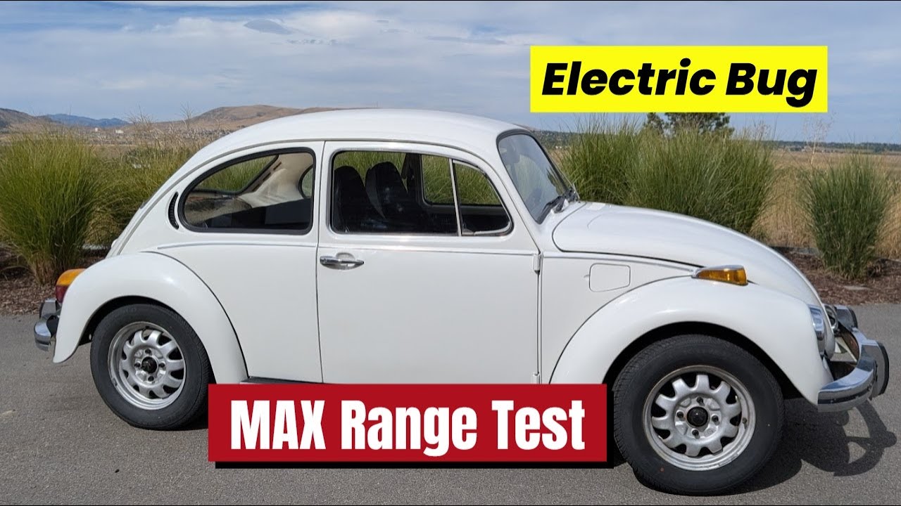Каково расстояние, которое может проехать EV Bug?