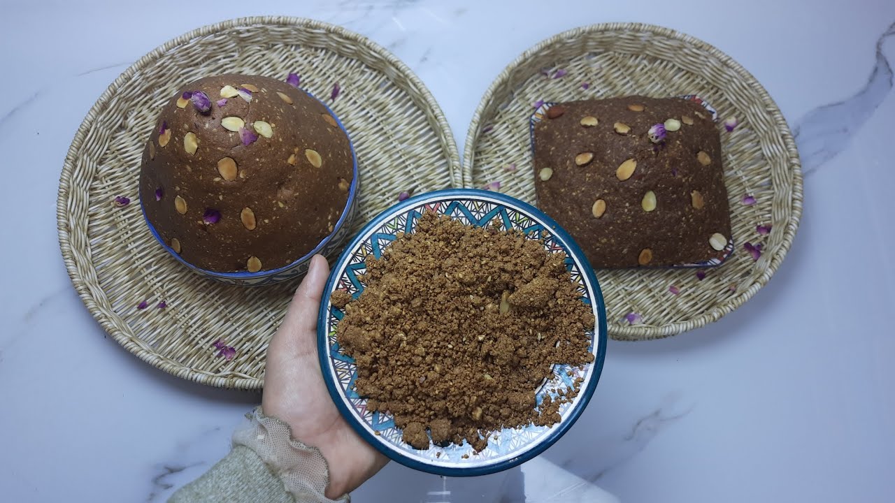 🌙✨سلو أو السفوف المغربي الطريقة التقليدية لي ما كتموتش (واحد صحي وواحد عادي) اختاري اللي يريحك 🌙✨ 🍯🌾