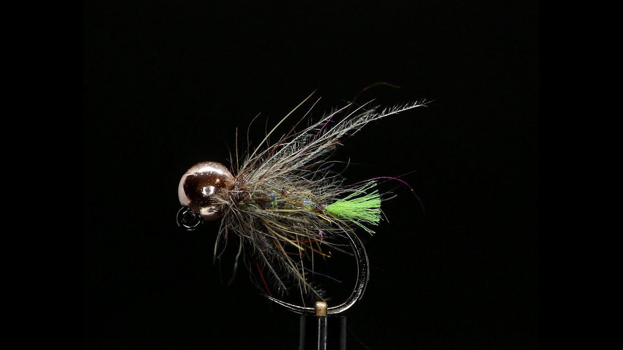 Green Tag Pearl Tungsten nymph