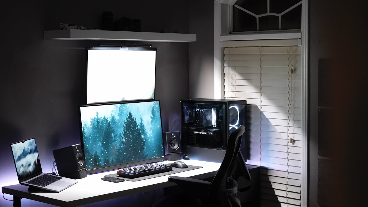 2023 Desk Setup Tour | My Dream Desk Setup v4.1 | #gamingsetup #workfromhome #worksetup
