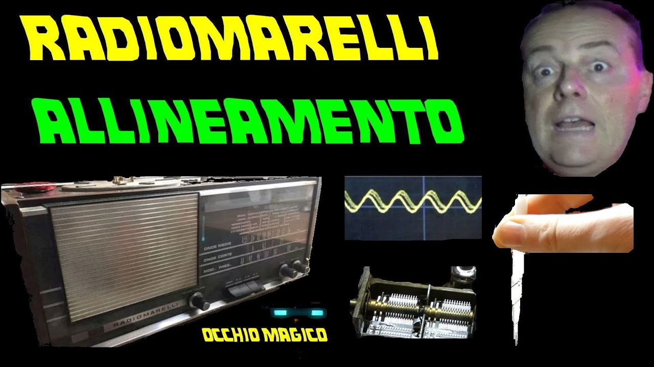 0822: Allineamento Radio a Valvole RADIOMARELLI RD272