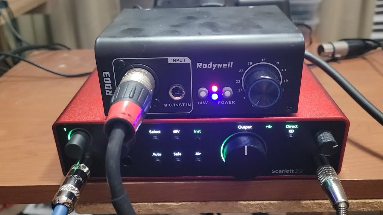 Testing the Focusrite Scarlett 2i2 4th Gen in the flute studio