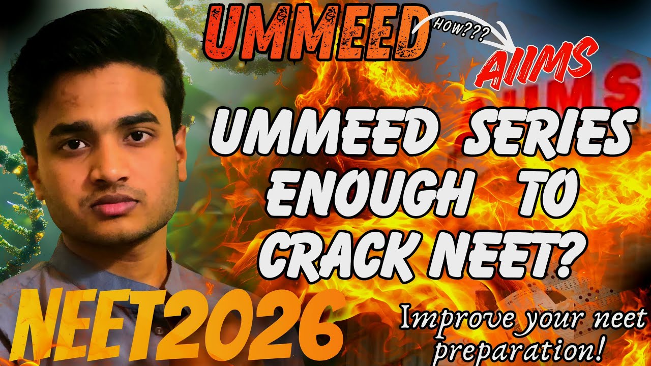 Is ummeed sufficient to CRACK neet 2026 exam ❓ #neet #neet2026 #ummeed #pw #pw_motivation #pwians  