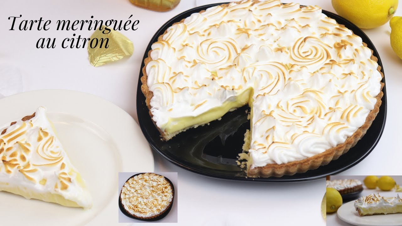 Recette TARTE au CITRON MERINGUÉE