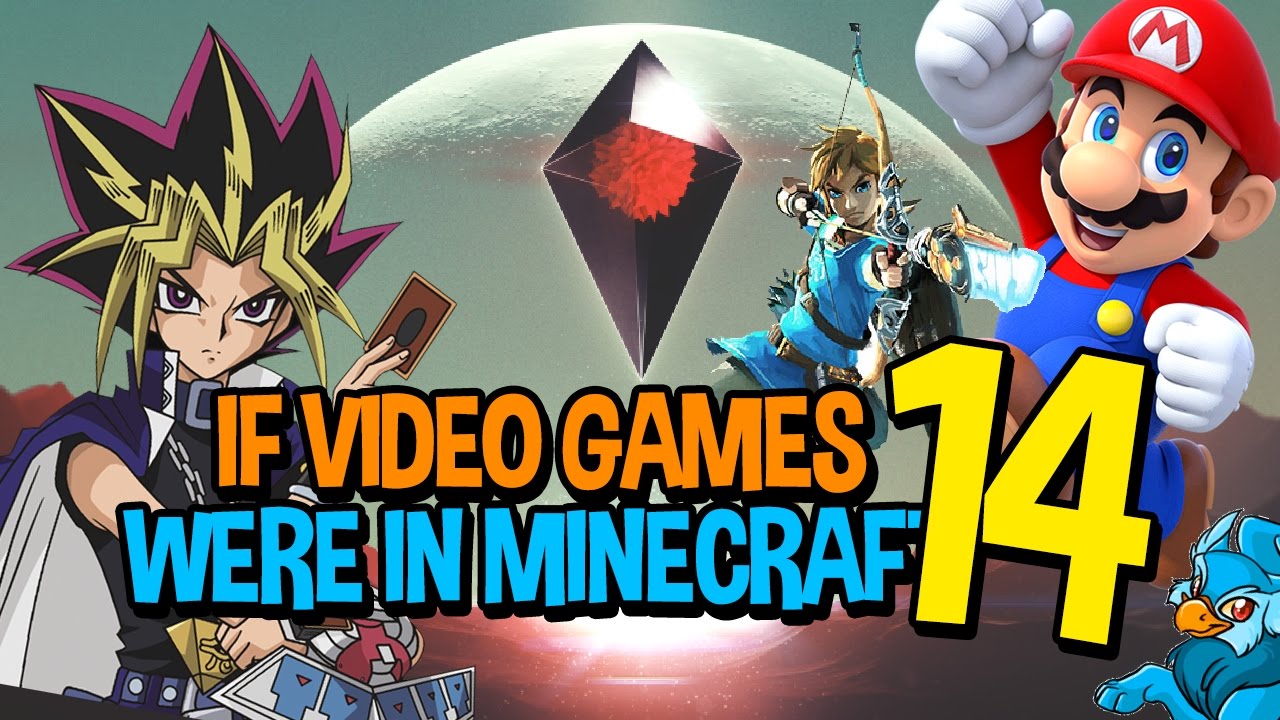 If Video Games Were In Minecraft 14