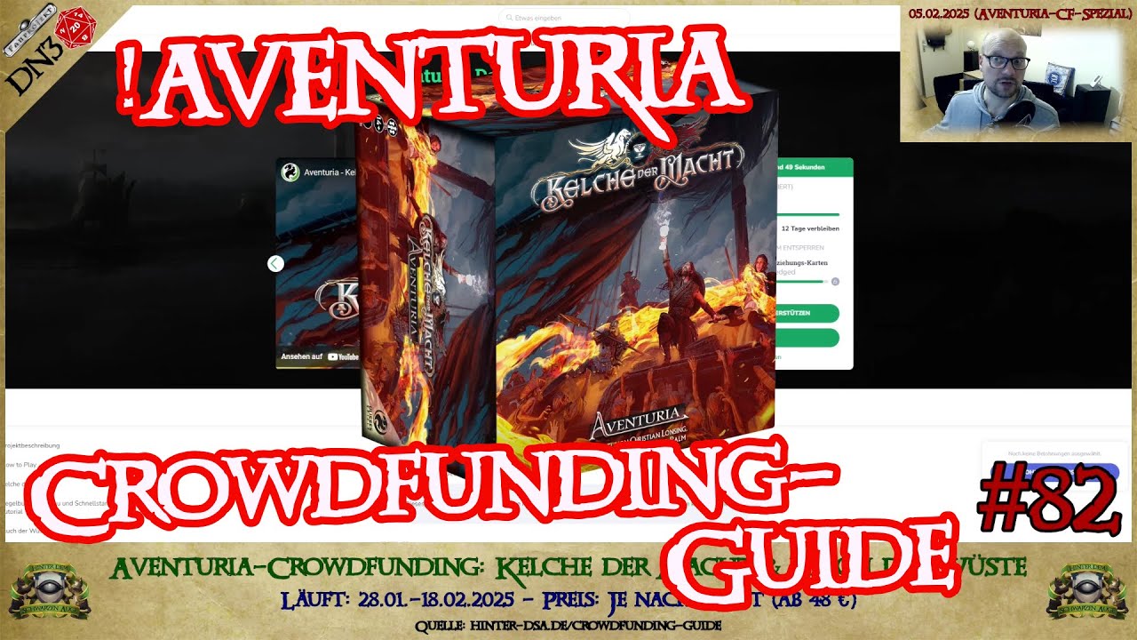 AVENTURIA 2.0-Crowdfunding-GUIDE - So findest du DEIN PERFEKTES PAKET (DSA-Nachrichten) #082